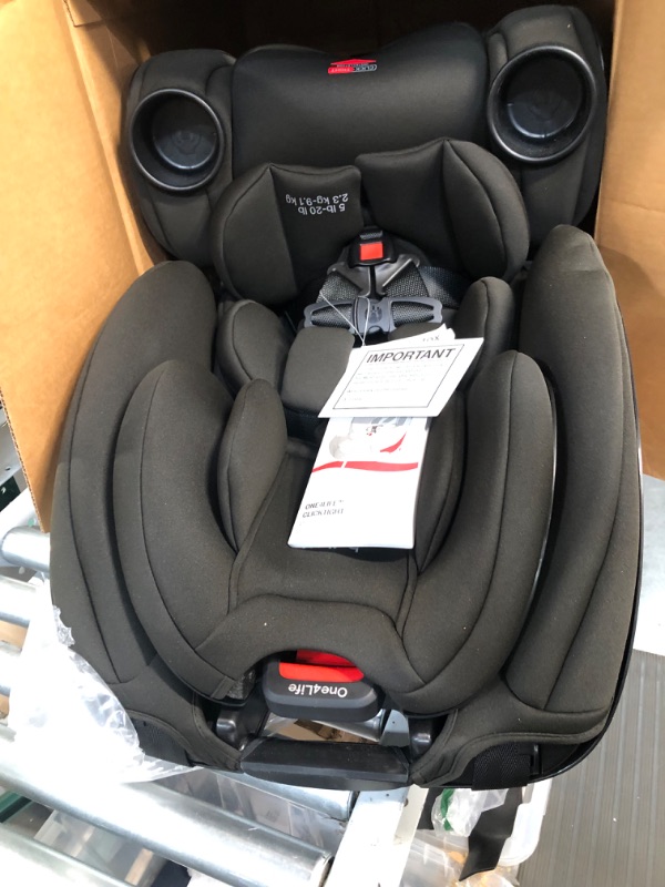 Photo 2 of Britax One4Life ClickTight All-in-One Car Seat, Eclipse Black