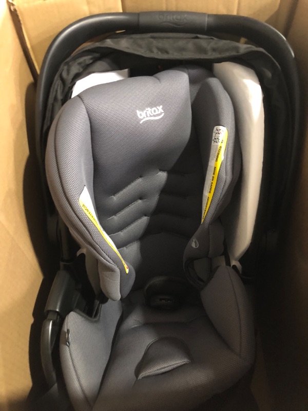 Photo 7 of Britax B-Safe Gen2 Infant Car Seat, Cobblestone SafeWash [Amazon Exclusive] Gen2 Cobblestone