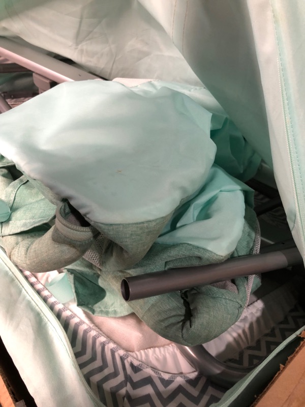 Photo 1 of **USED/DIRTY**
PURRRE Toddler Beds Infant Newborn Bedside Crib Bedside Baby Crib, Adjustable Newborn Sleeping Bed with Breathable Mesh Window Travel Cot