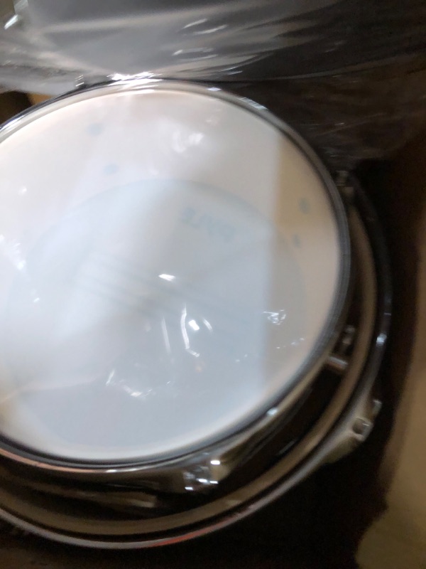 Photo 5 of [READ NOTES]
Pyle Drum Set for Kids Age 5-7, 3 Piece Beginner Junior Drummer Kit w/Adjustable Padded Seat & Lightweight Drumsticks (PDRMKIT72N) Natural