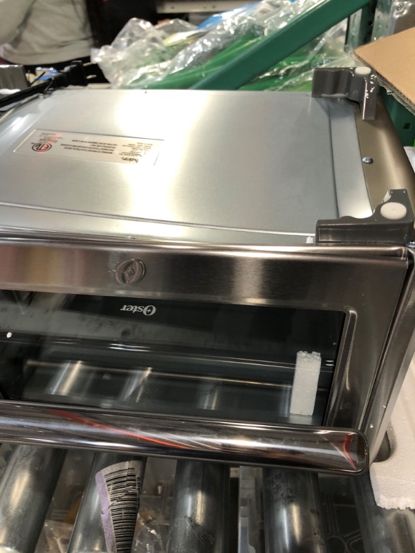 Photo 2 of [FOR PARTS, READ NOTES]
Oster Compact Countertop Oven With Air Fryer, Stainless Steel