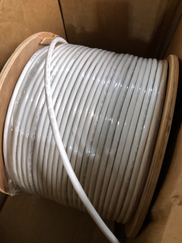 Photo 4 of [READ NOTES]
celertec CAT6 Outdoor Cable, 500ft, 23AWG Solid Bare Copper, Unshielded Twisted Pair (UTP), UV Resistant, Weatherproof, Waterproof