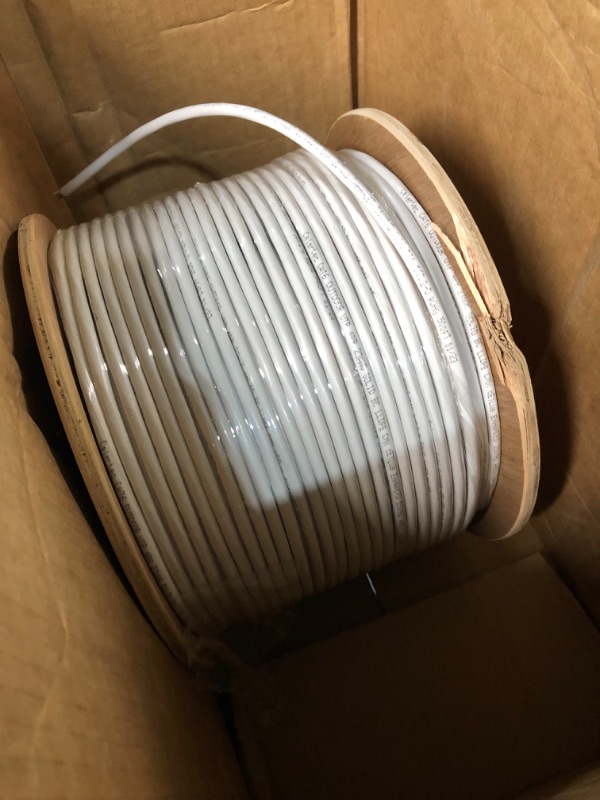 Photo 2 of [READ NOTES]
celertec CAT6 Outdoor Cable, 500ft, 23AWG Solid Bare Copper, Unshielded Twisted Pair (UTP), UV Resistant, Weatherproof, Waterproof