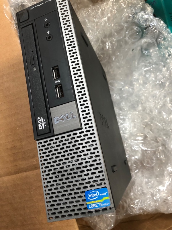 Photo 1 of Dell Optiplex 7010 USFF Desktop Computer with Intel i5-3470S Upto 3.6GHz, HD Graphics 2500 4K Support, 16GB RAM