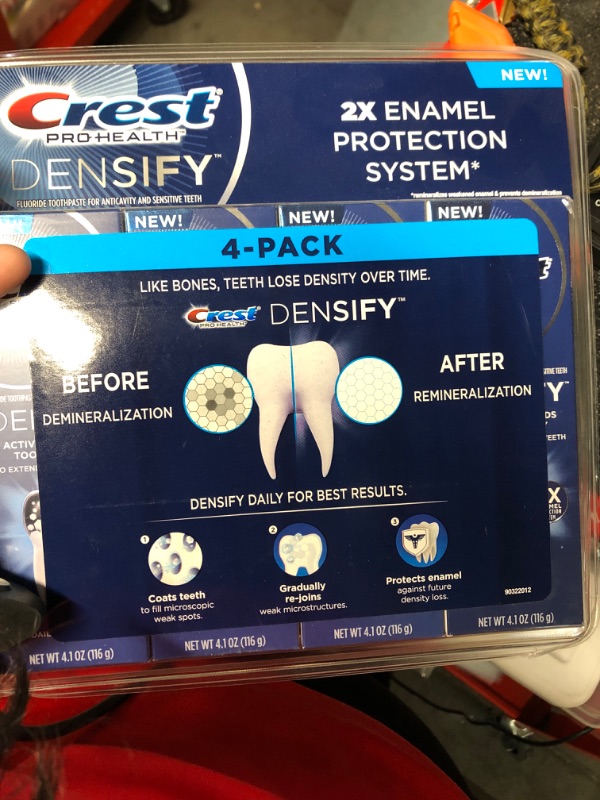 Photo 2 of Crest Pro-Health Densify Toothpaste, Intensive Clean, 3.5 oz (Pack of 4)