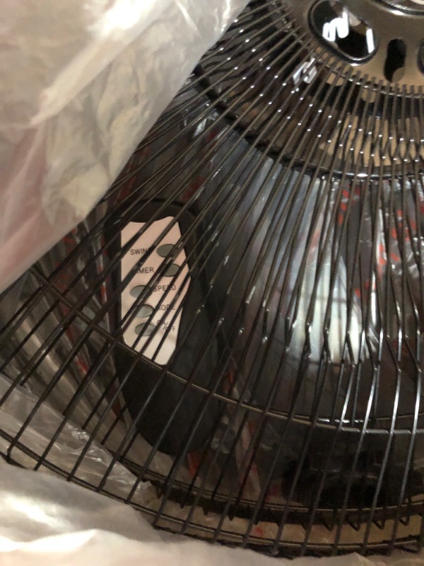 Photo 5 of ***USED***Simple Deluxe 18 Inch Pedestal Standing Fan, High Velocity, Heavy Duty Metal For Industrial, Commercial, Residential, Greenhouse Use, Black