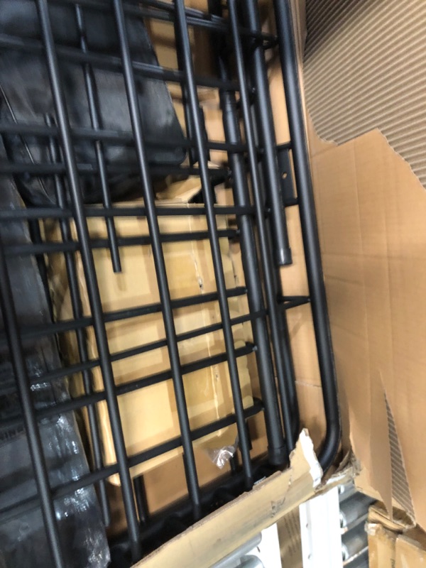 Photo 2 of ***READ NOTES***Rooftop Cargo Carrier Roof Rack Luggage Basket Holder 64 inchx 39 inchx 6 inch + 3' x 4' Bungee Cargo Net, Other