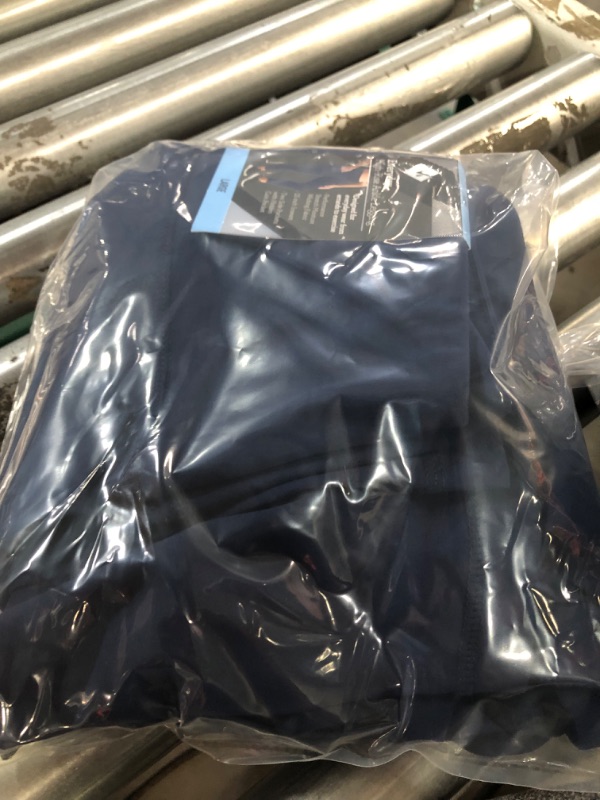 Photo 3 of Member's Mark Womens Comfort French Terry Luxe Crop Leggings, NAVY XXL, 2 Pack