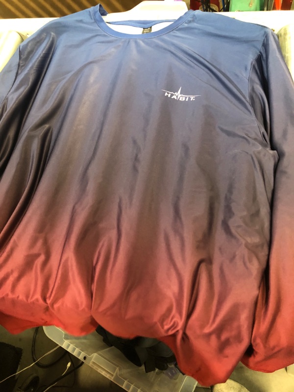 Photo 1 of Men's Americana Long Sleeve Performance Tee, XXL