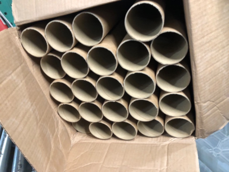 Photo 2 of *PHOTO REFERENCE*carboard mailing tubes 27x3 / 24 pack 