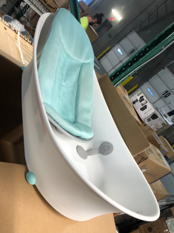 Photo 2 of Contours Oasis 2-Stage Comfort Cushion Infant and Baby Bathtub - White