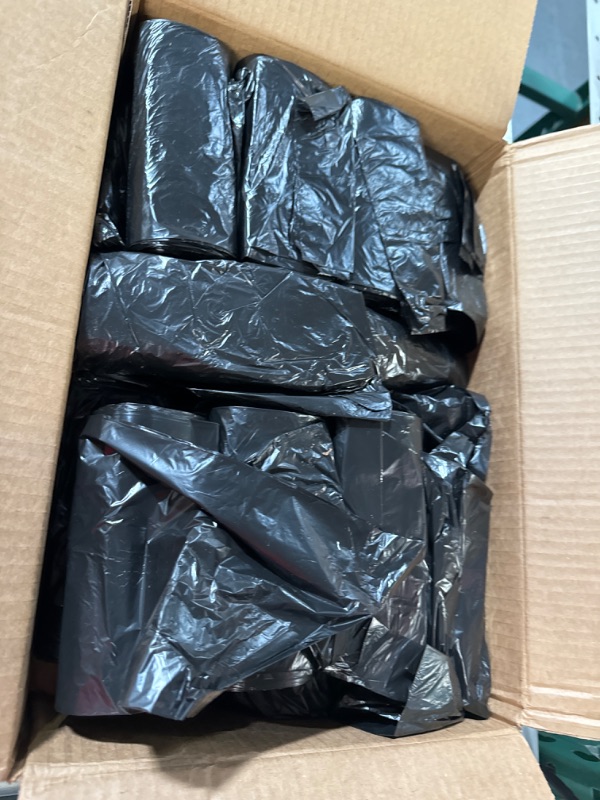 Photo 2 of * opened box * 
Reli. 5 Gallon Trash Bags, Black (1000 Count, Bulk)