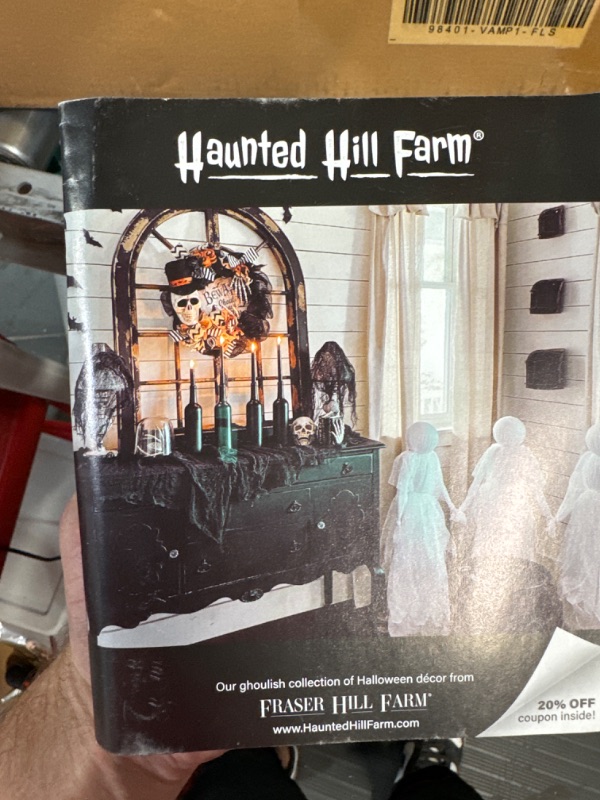 Photo 2 of Haunted Hill Farm Life-Size Animatronic Vampire, 