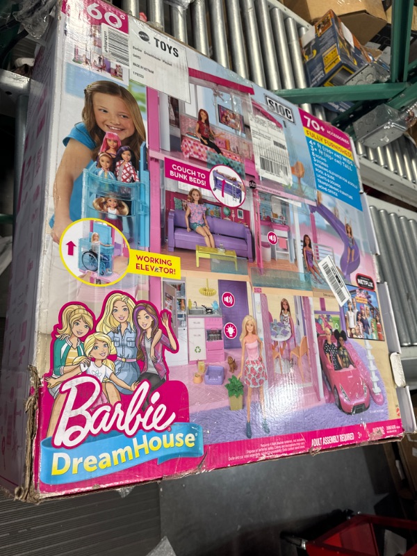 Photo 2 of Barbie Dreamhouse, Doll House Playset with 70+ Accessories