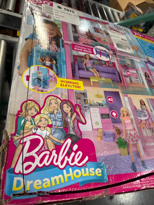 Photo 9 of Barbie Dreamhouse, Doll House Playset with 70+ Accessories