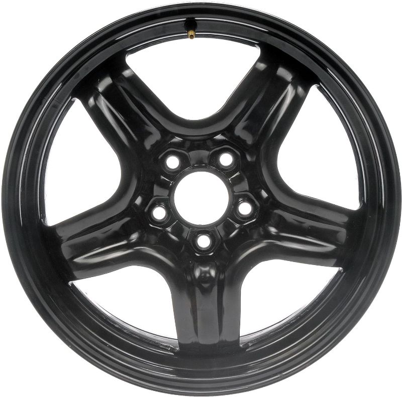 Photo 1 of (SINGLE) (READ NOTES) Dorman 939-101 17 in. 5 Spokes Black Steel Wheel 