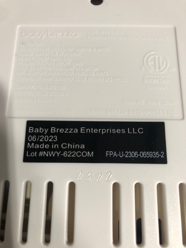 Photo 5 of * used item * good condition * 
New and Improved Baby Brezza Formula