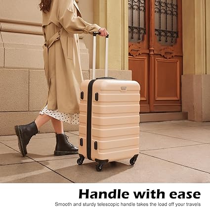 Photo 1 of {STOCK PHOTO} 
COOLIFE Luggage 3 Piece Set Suitcase Spinner