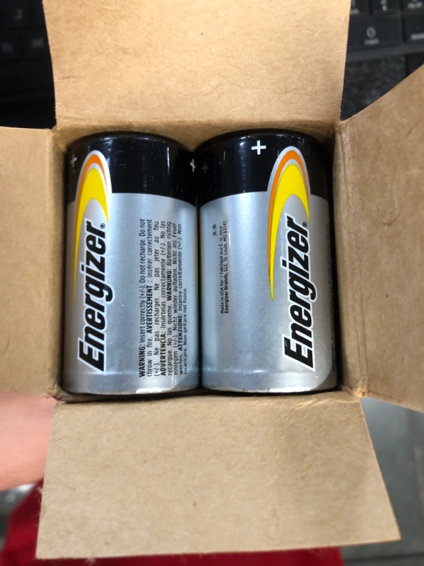 Photo 2 of Energizer Alkaline Power D Batteries (12 Pack), Long-Lasting Alkaline Size D Batteries 