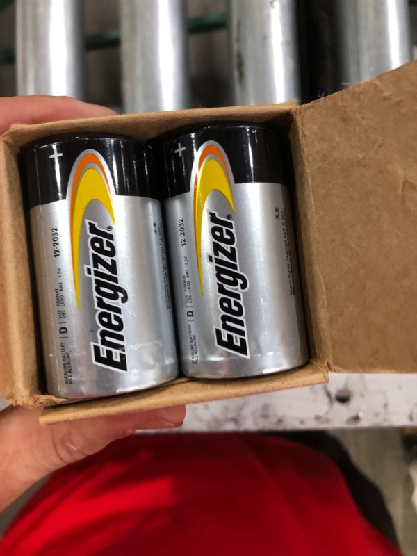 Photo 1 of Energizer Alkaline Power D Batteries (12 Pack), Long-Lasting Alkaline Size D Batteries 