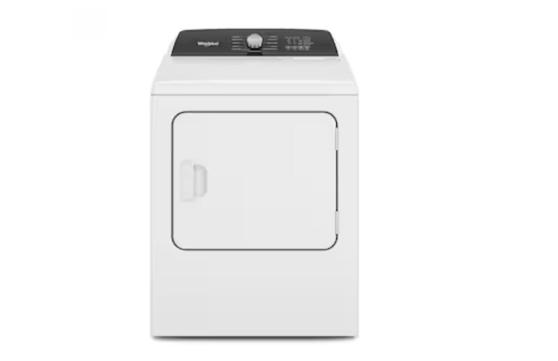 Photo 1 of Whirlpool 7-cu ft Steam Cycle Electric Dryer (White)