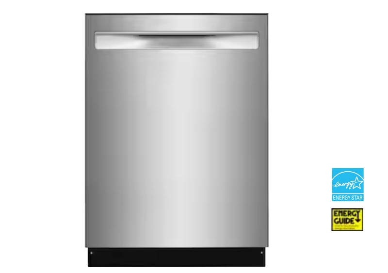 Photo 1 of Frigidaire Top Control 24-in Built-In Dishwasher With Third Rack (Fingerprint Resistant Stainless Steel) 