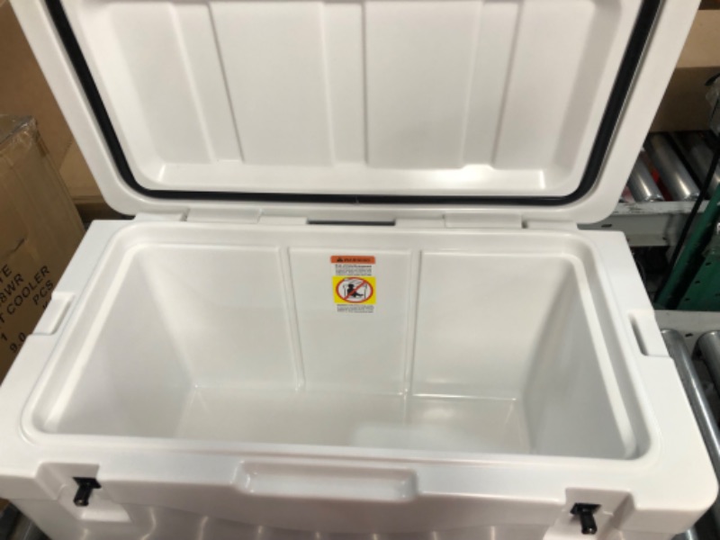 Photo 3 of EchoSmile 25/30/35/40/75 Quart Rotomolded Cooler, 5 Days Protale Ice Cooler, Ice Chest Suit for BBQ,