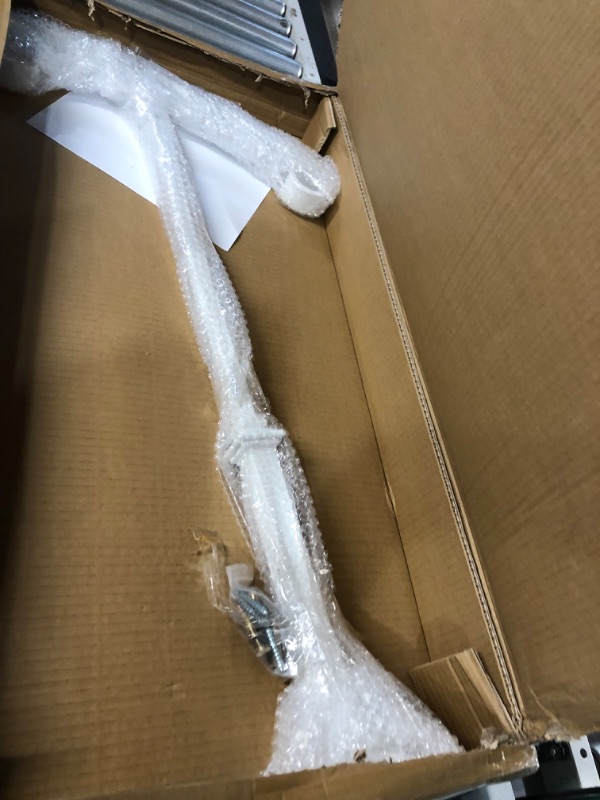 Photo 1 of VEVOR Single Post Handrail White 