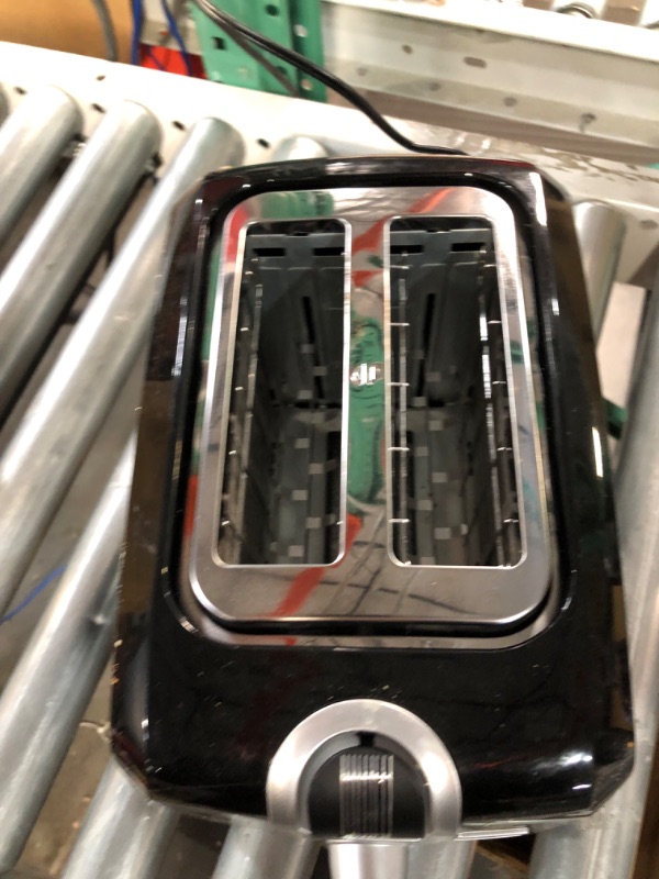 Photo 5 of **MINOR DAMAGE** BLACK+DECKER 2-Slice Extra-Wide Slot Toaster,