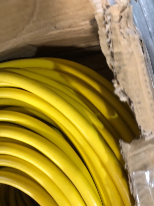 Photo 3 of 200 ft 12/3 Gauge Outdoor Extension Cord Yellow