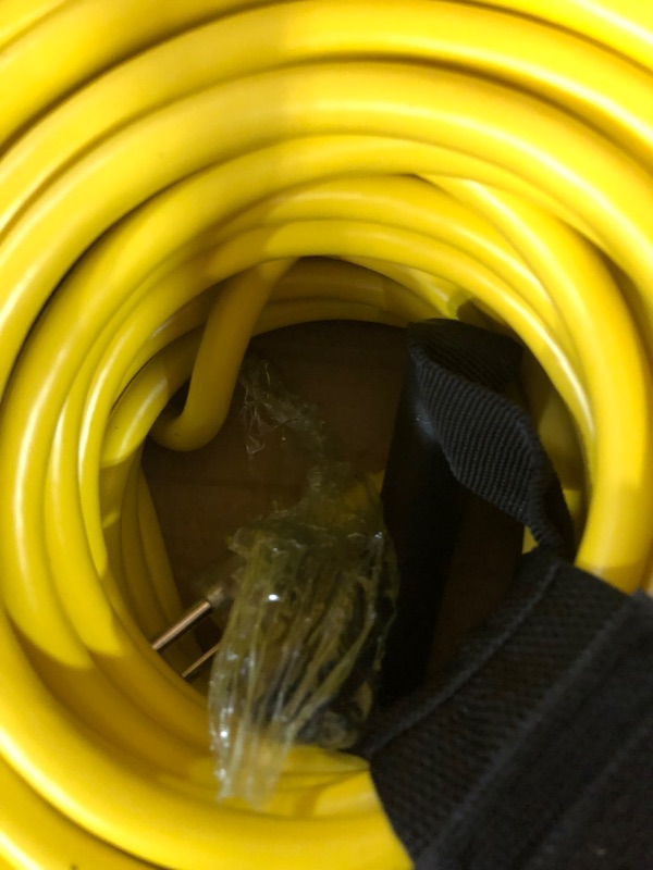 Photo 2 of 200 ft 12/3 Gauge Outdoor Extension Cord Yellow