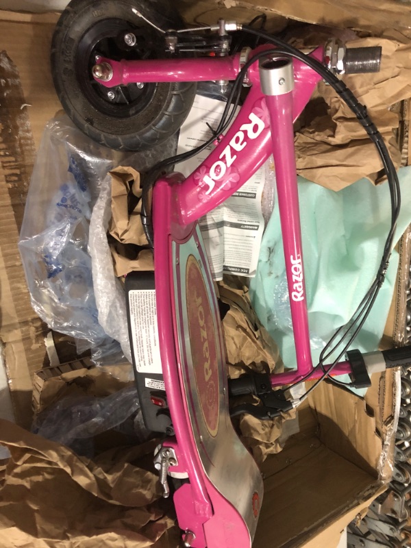 Photo 8 of **FOR PARTS ONLY** DOESN'T WORK
Razor Sweet Pea E100 Electric Scooter PINK