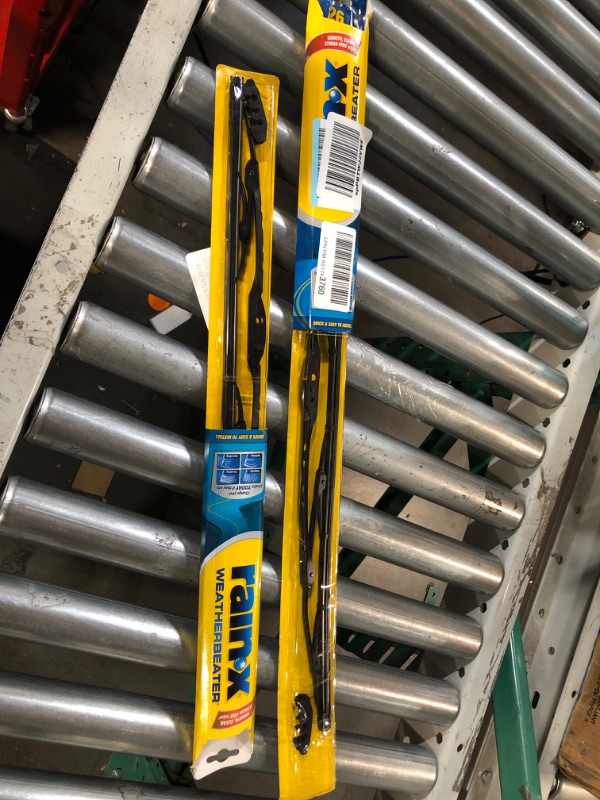 Photo 1 of **bundle**Rain-X RX30226 WeatherBeater All-Season OEM Quality Conventional Windshield Wiper Blade - 26" Rain-X Weatherbeater Wiper Blade, Dark Slate Gray, 17"