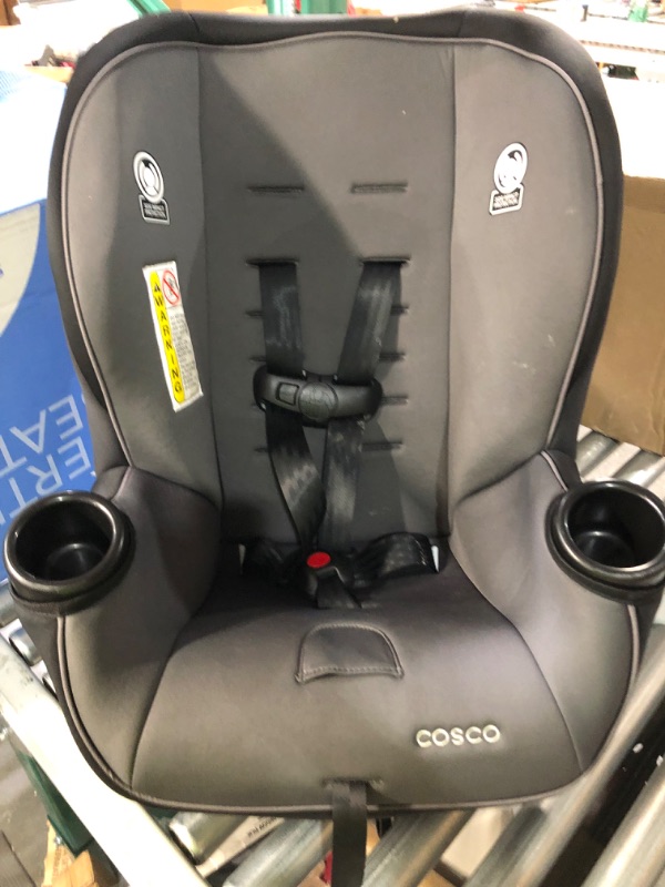 Photo 3 of Cosco Onlook 2-in-1 Convertible Car Seat, Rear-Facing 5-40 pounds and Forward-Facing 22-40 pounds and up to 43 inches, Black Arrows