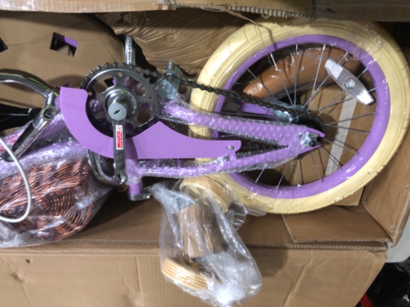 Photo 1 of **LOOKS BRAND NEW**  ACEGER Bike with Basket 16" Purple
