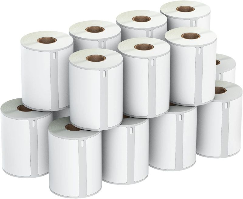 Photo 1 of L LIKED 10 Rolls Compatible with Dymo 1744907 Internet Postage Labels 4" x 6" Shipping Labels Compat