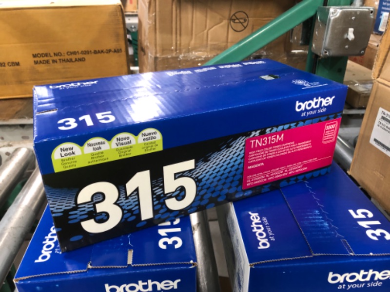 Photo 2 of Brother TN-315 Magenta High Yield Toner Cartridge, Print Up to 3,500 Pages (TN315M)