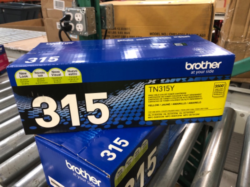 Photo 2 of Brother TN-315 Yellow High Yield Toner Cartridge, Print Up to 3,500 Pages (TN315Y)