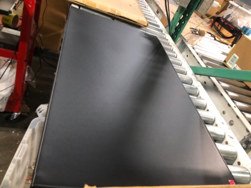 Photo 2 of Nekmit Leather Desk Blotter Pad 36 x 20 Inches, Flat, Non-Slip, Waterproof, Black Black 36“ x 20"