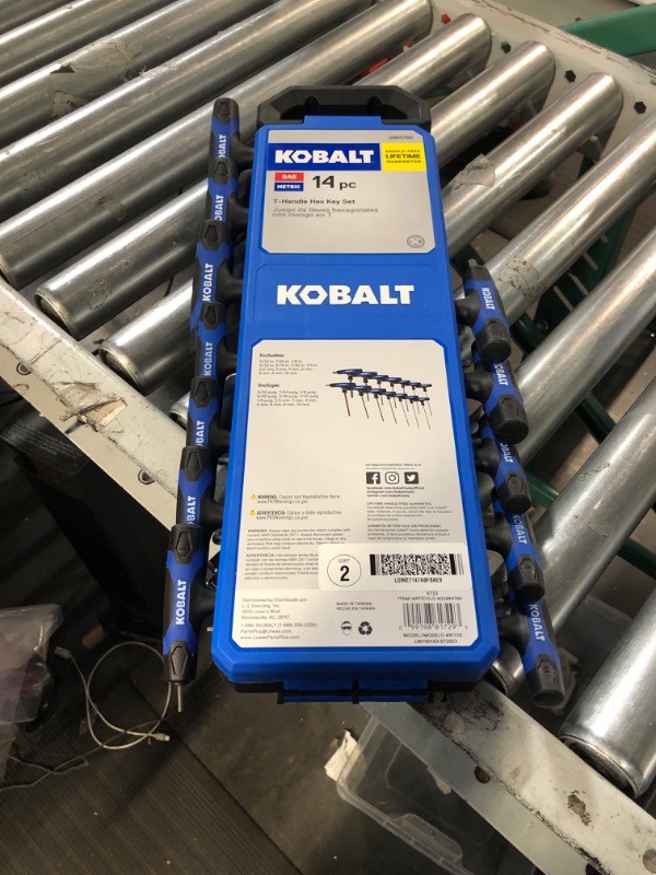 Photo 4 of **missing items**Kobalt 14-key Standard (Sae) and Metric Combination Hex Key Set