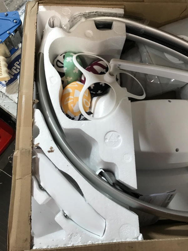 Photo 1 of 4moms MamaRoo Multi-Motion Baby Swing, Bluetooth Baby Swing with 5 Unique Motions, Grey