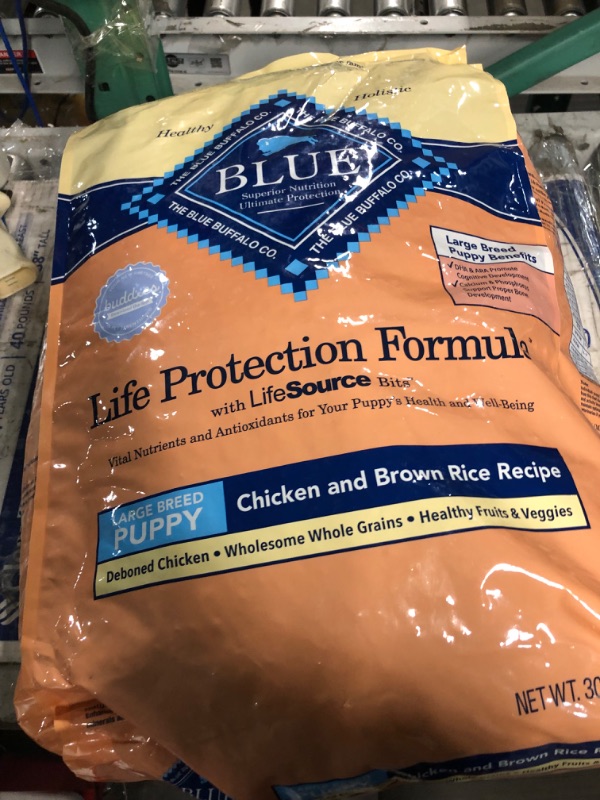 Photo 1 of *EXPIRES NOV 2023* Blue Buffalo Life Protection Formula Natural Puppy Large Breed 30 Pound (Pack of 1)