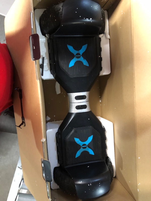 Photo 2 of **NONREFUNDABLE**FOR PARTS OR REPAIR**SEE NOTES**
Hover-1 Ranger Pro Elecric Hoverboard | 9MPH Top Speed, 8 Mile Range, Bluetooth Speaker & Long Lasting Lithium-Ion Battery, 5 Hr Full Charge Black