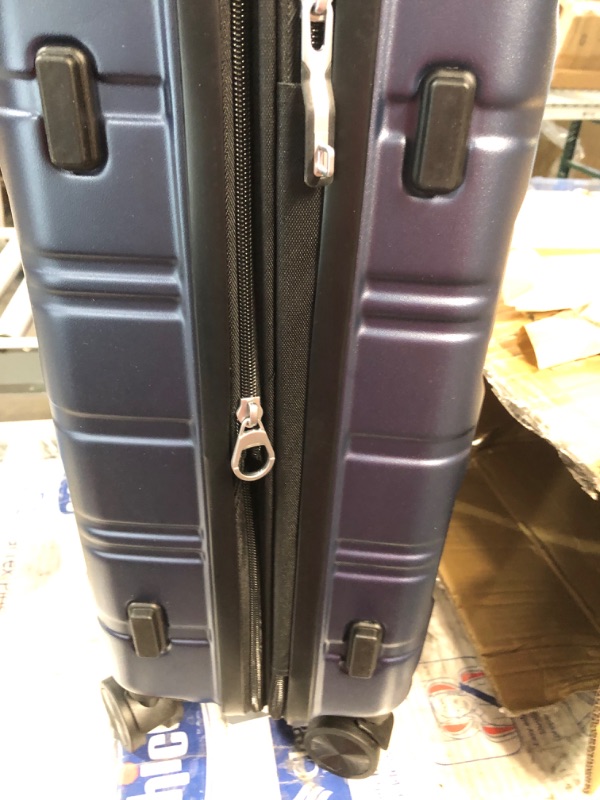 Photo 4 of ***NO KEYS***
LUGGEX 20 Inch Blue Carry On Luggage 22x14x9 Inches Airline Approved