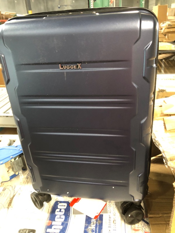 Photo 2 of *STOCK PHOTO FOR REFERENCE* LUGGEX Carry On Luggage with Aluminum Frame Dark Blue 20