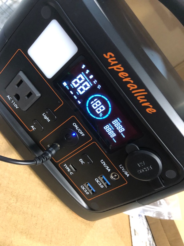 Photo 2 of Portable-Power-Station-Generator - 300Wh Backup Battery 300W(500W Peak) 