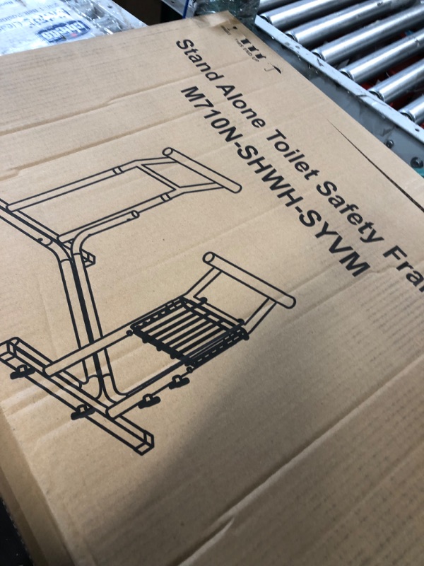 Photo 4 of Drive Medical RTL12079 Toilet Safety Frame, Stand Alone 