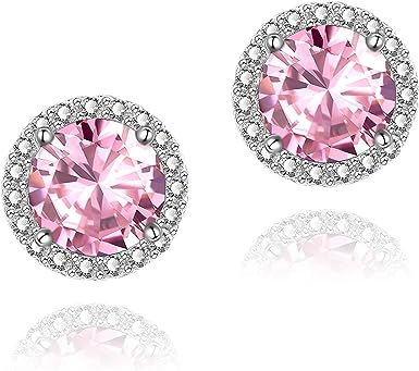 Photo 1 of Cubic Zirconia Earrings Studs, CZ Stud Earrings