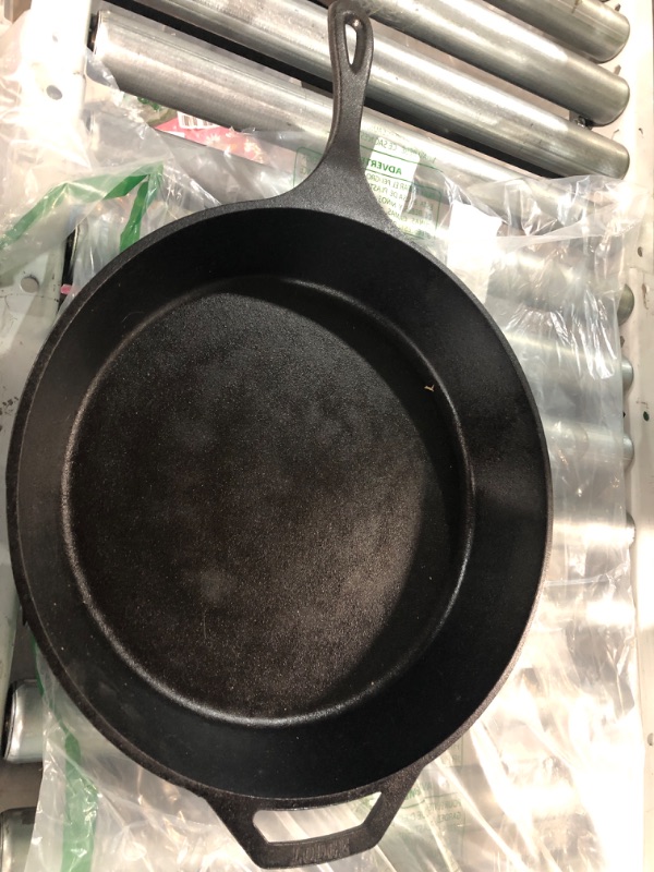 Photo 2 of 15in LODGE CAST IRON SKILLET