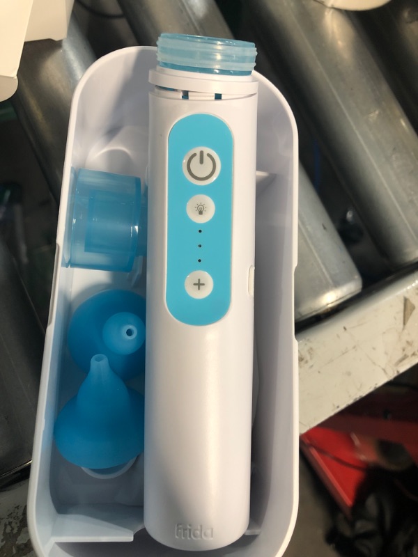 Photo 3 of *USED* NO CHARGING CABLE* FridaBaby Electric NoseFrida | USB Rechargeable Nasal Aspirator with Different Levels of Suction by Frida Baby